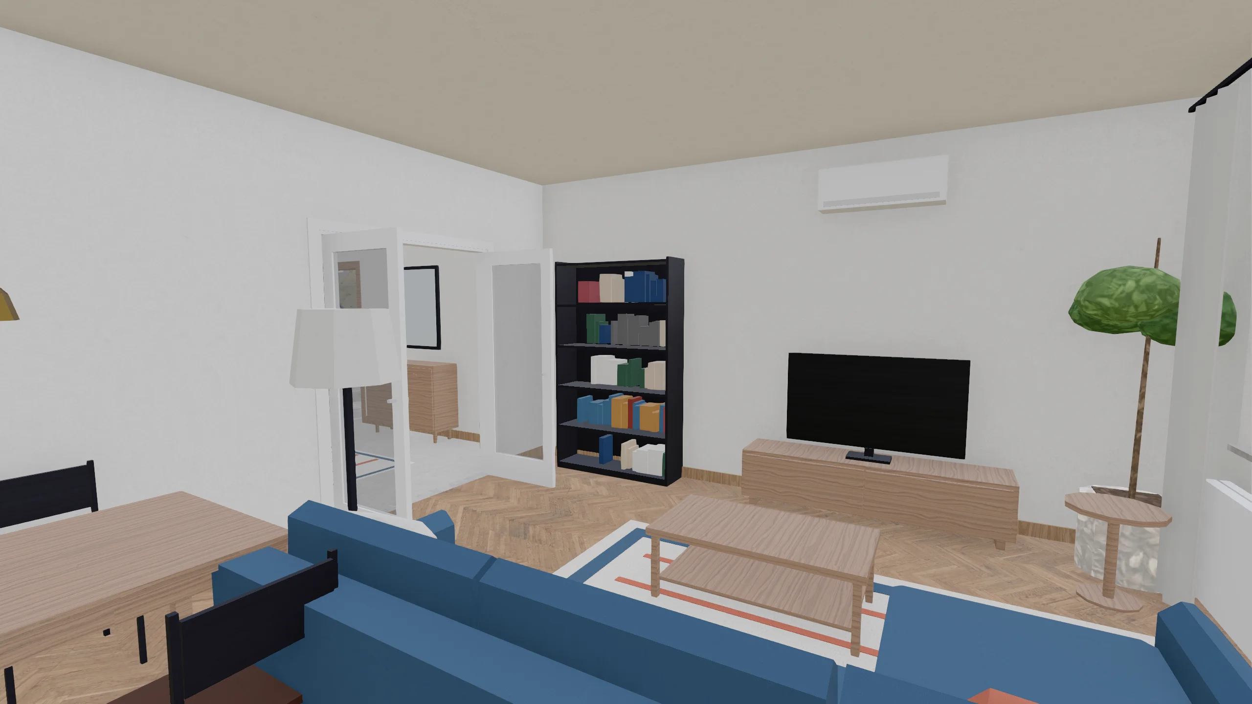 Moda Konutları — 15 Konutlu Apartman — Daire 7 — salon
