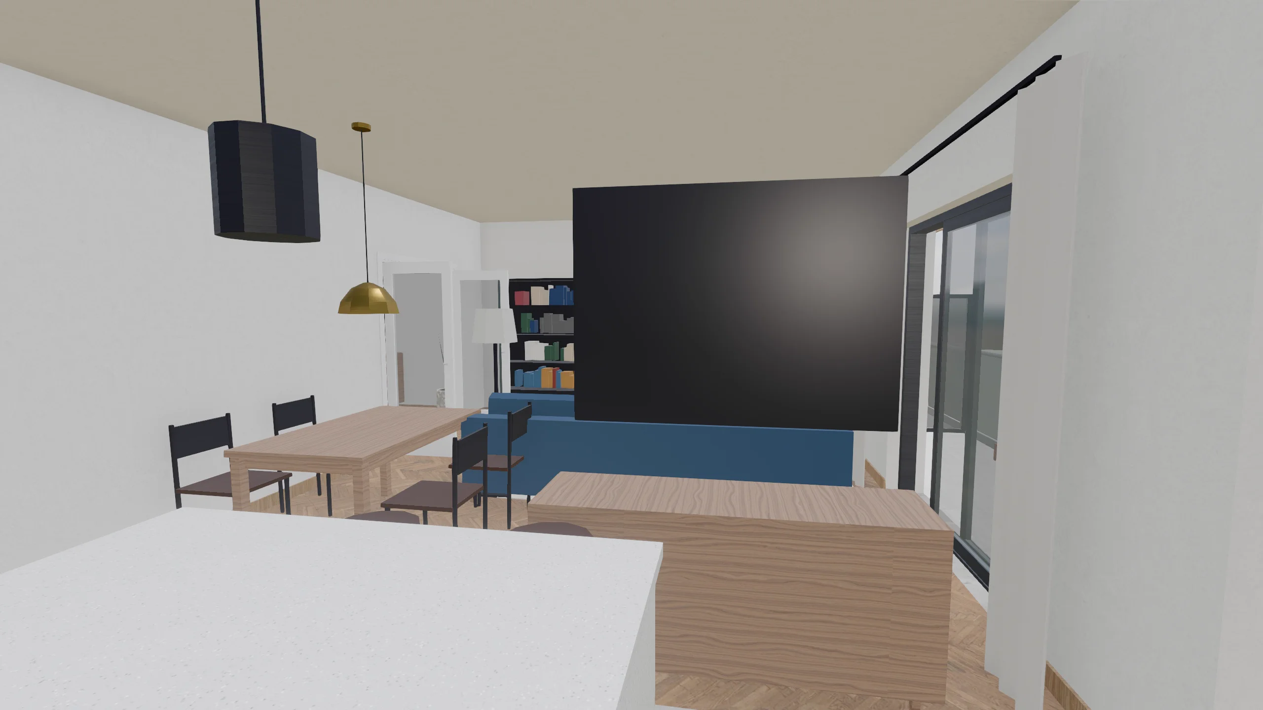Moda Konutları — 15 Konutlu Apartman — Daire 7 — mutfak