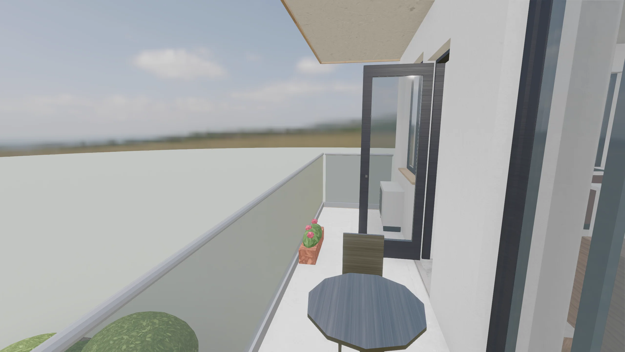 Moda Konutları — 15 Konutlu Apartman — Daire 7 — balkon